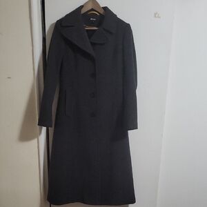 DKNY Gray Wool Coat